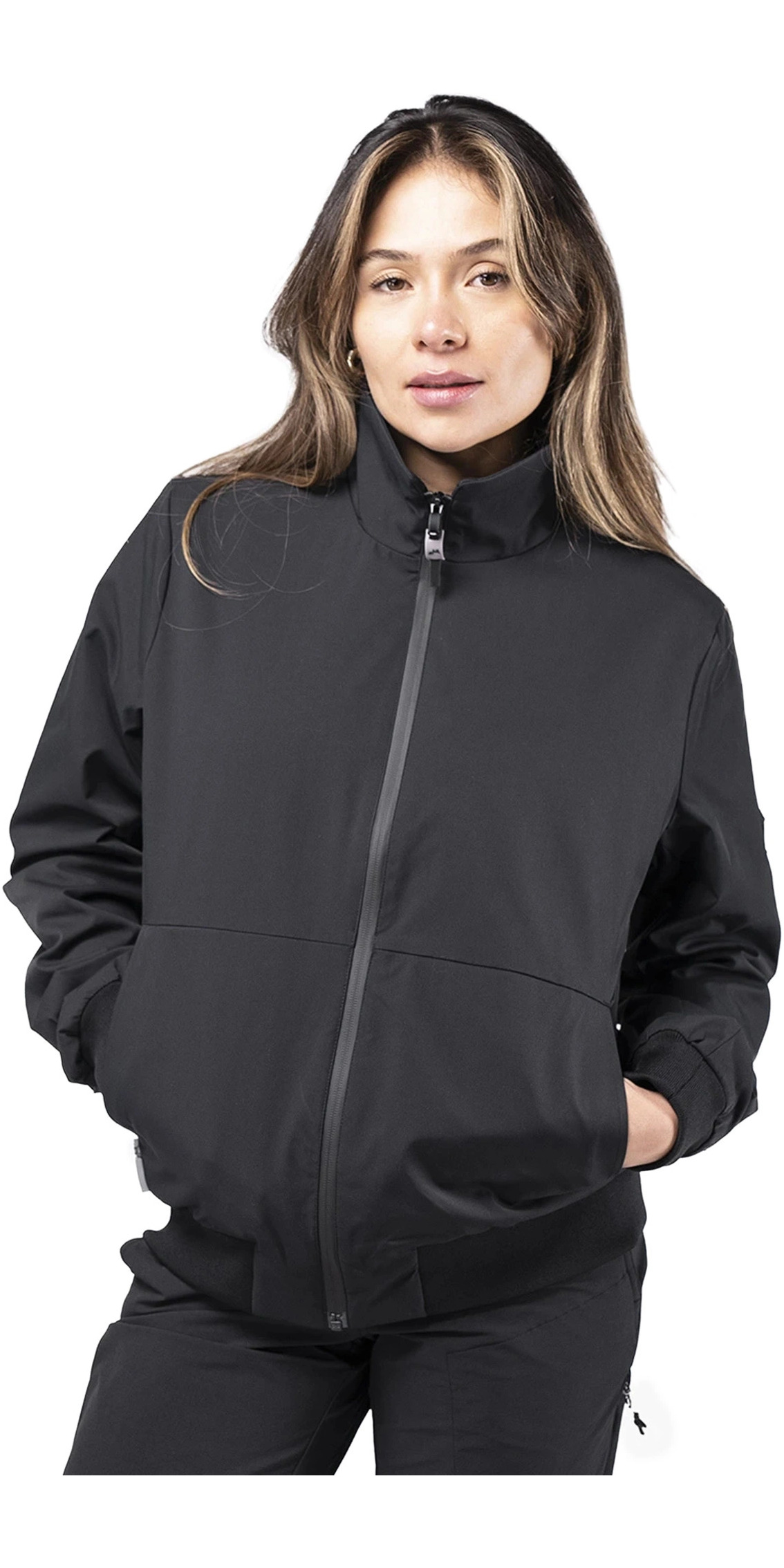 Chic Down-Padded Flight Jacket